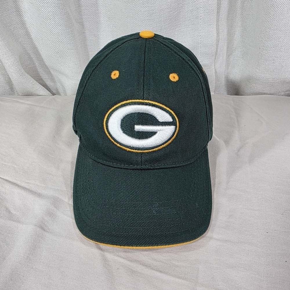 NFL Team Apparel Youth Green Bay Packers Adjustable Hat